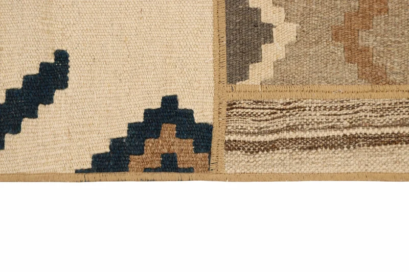 MY-RUG Teppich "Modern Patchwork " Geometrische Muster, Handgeknüpft