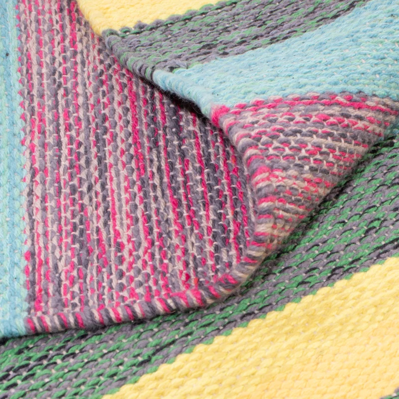Kelim Modern Teppich 70x150cm - mehrfarbig