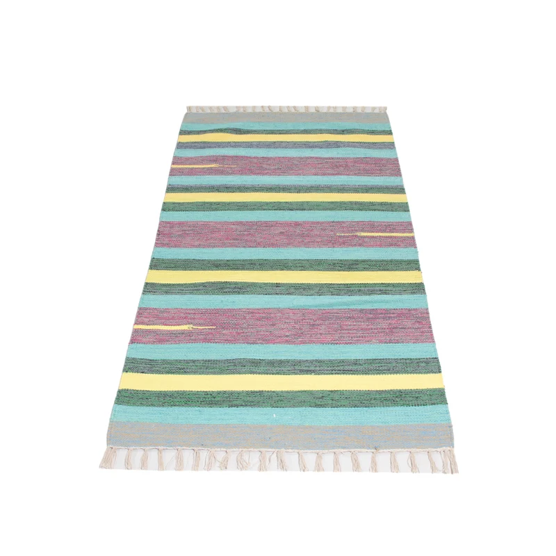 Kelim Modern Teppich 70x150cm - mehrfarbig