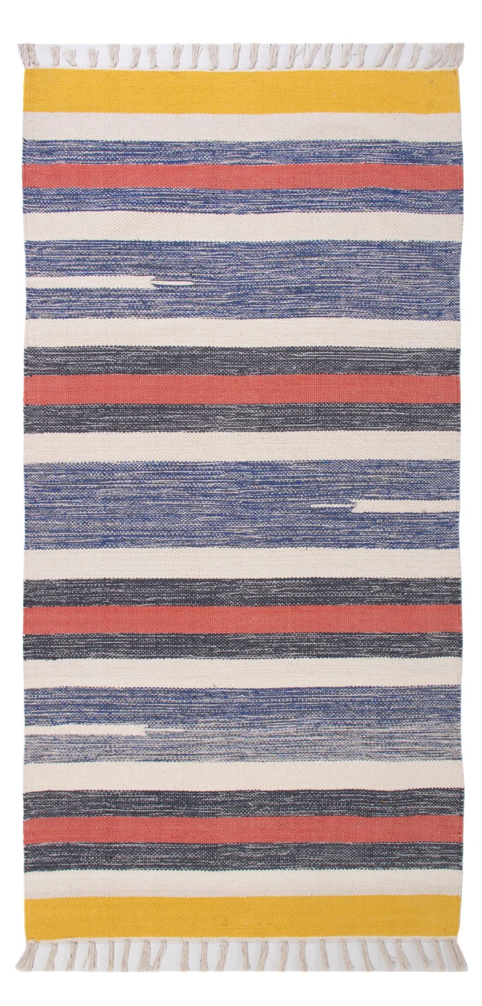 Kelim Modern Teppich 70x150cm - mehrfarbig