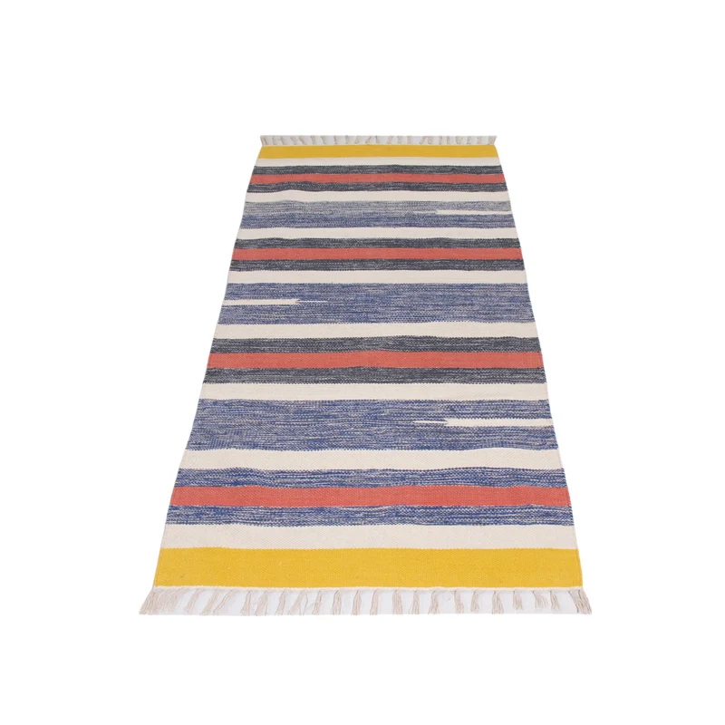 Kelim Modern Teppich 70x150cm - mehrfarbig
