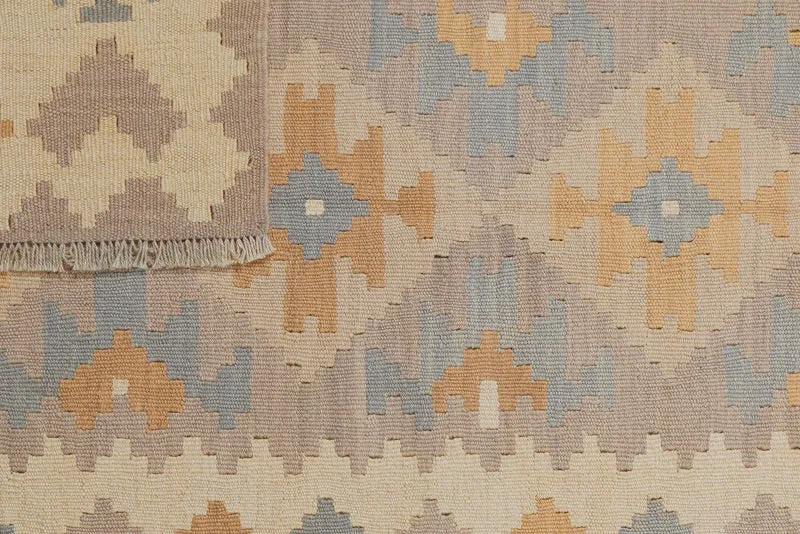 Kelim Gashgai · Handgewebt – Grau, 171x119 cm