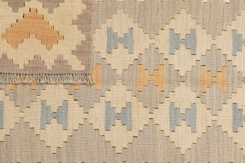 Kelim Gashgai · Handgewebt – Beige, 169x120 cm