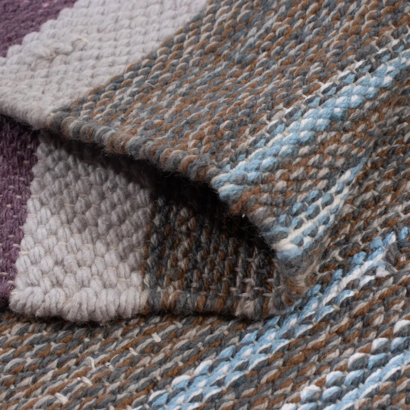 Kelim Modern Teppich 60x90cm - mehrfarbig