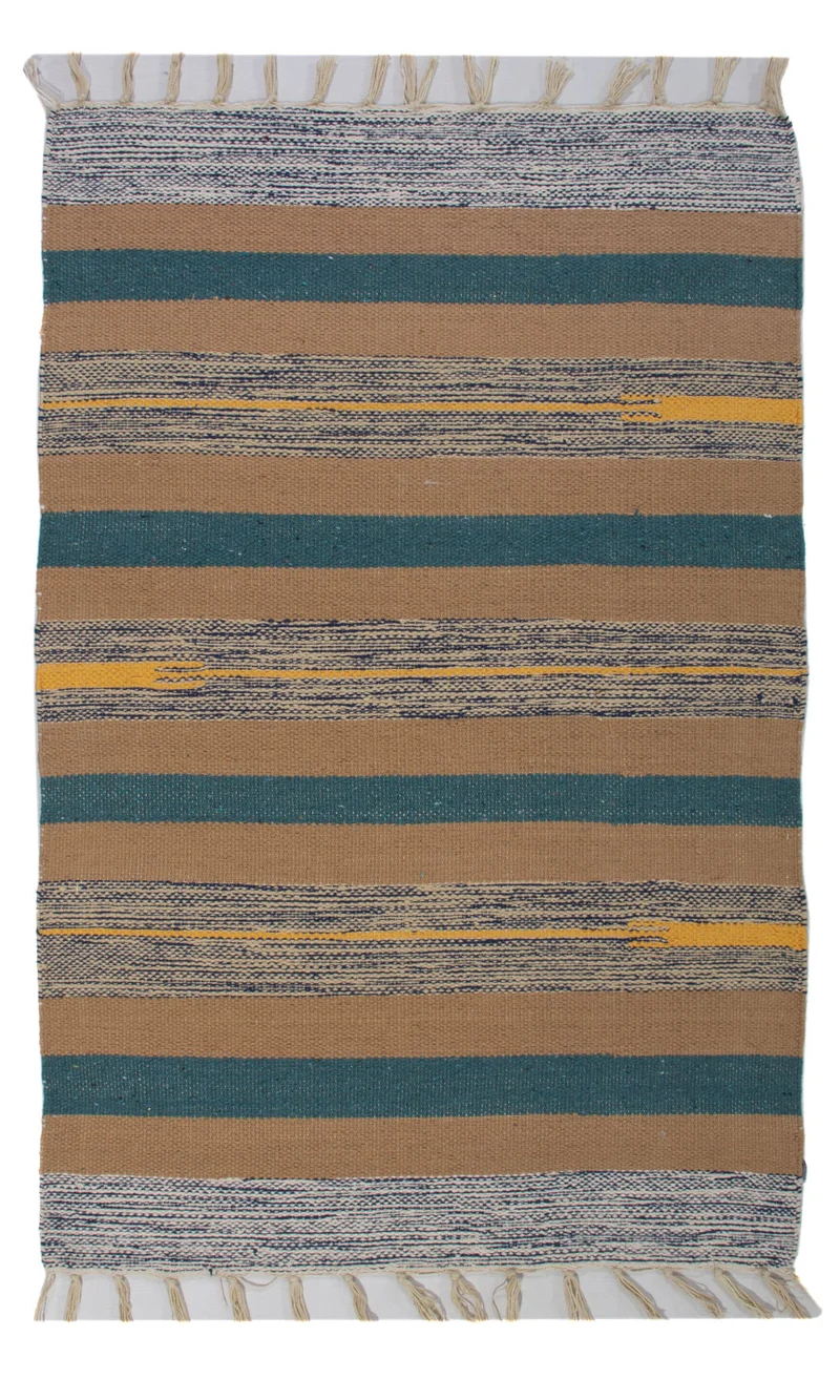 Kelim Modern Teppich 60x90cm - mehrfarbig