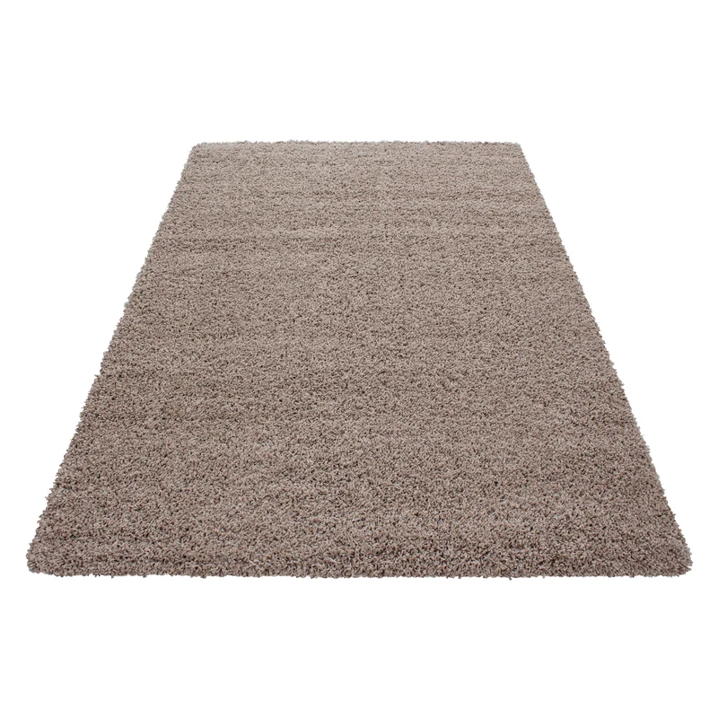 Hochflor Teppich Wohnzimmer Langflor Shaggy Teppich Einfarbig Design Flauschig