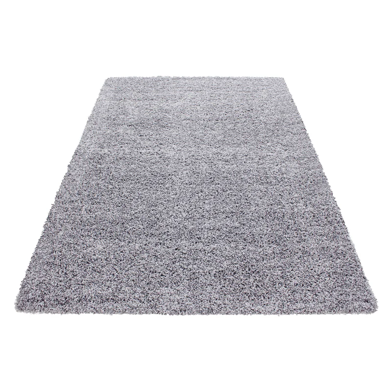 Hochflor Teppich Wohnzimmer Langflor Shaggy Teppich Einfarbig Design Flauschig