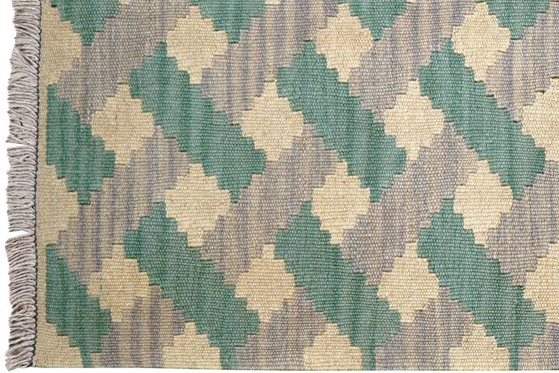 Kelim Gashgai · Handgewebt – Beige, 119x83 cm
