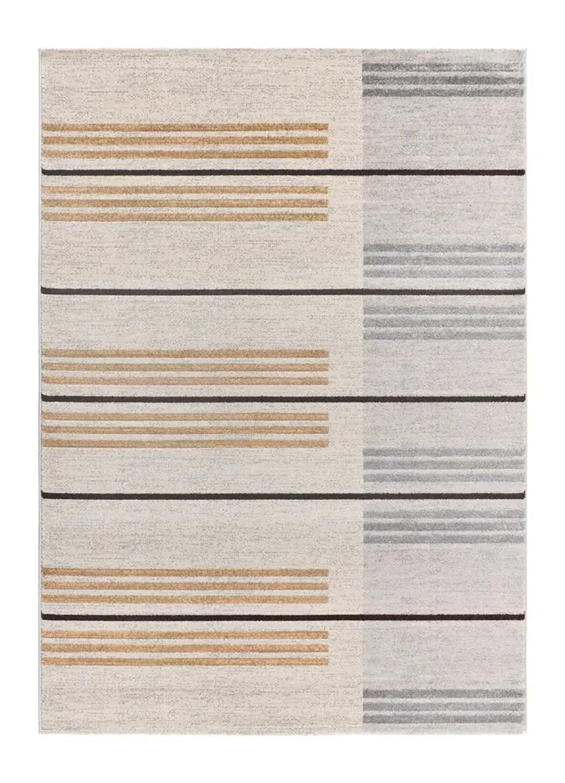 Alfombra étnica beige/gris Craft 12929