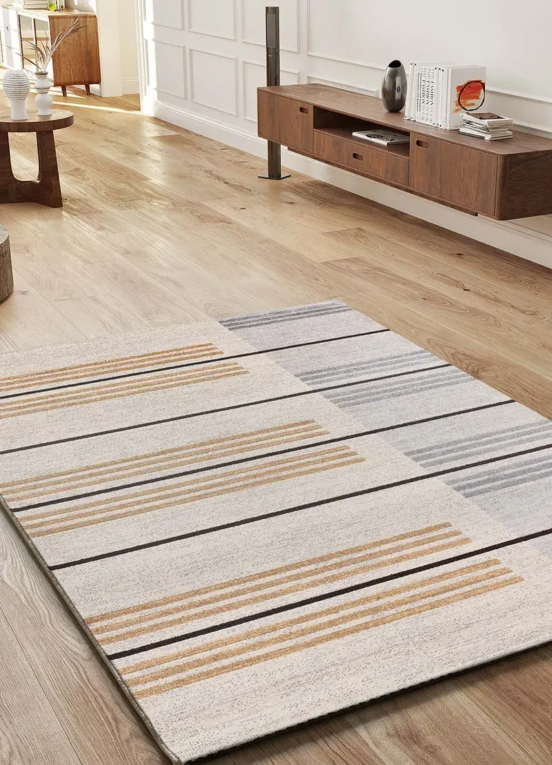 Alfombra étnica beige/gris Craft 12929