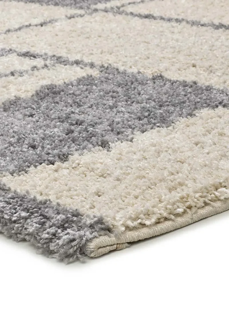 Alfombra shaggy Helia 8816 Plata