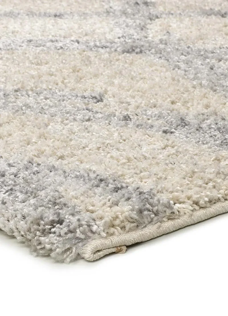 Alfombra shaggy Helia 8817 Plata