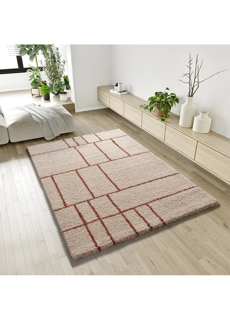 Alfombra shaggy Helia 8815 Caldera