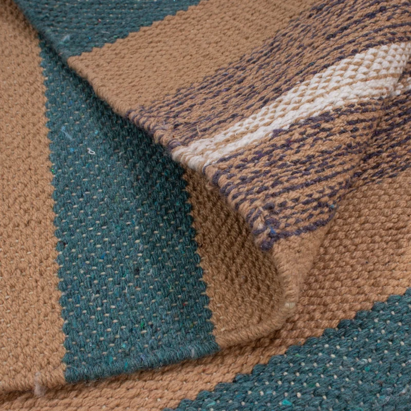 Kelim Modern Teppich 60x90cm - mehrfarbig