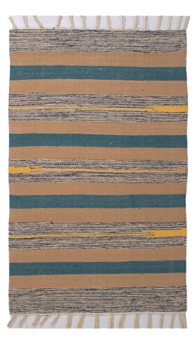 Kelim Modern Teppich 60x90cm - mehrfarbig