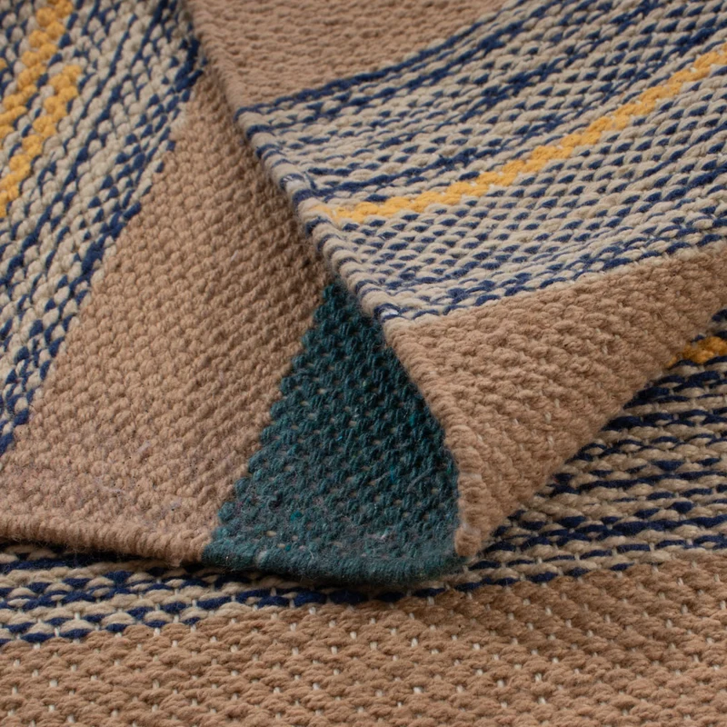 Kelim Modern Teppich 60x90cm - mehrfarbig