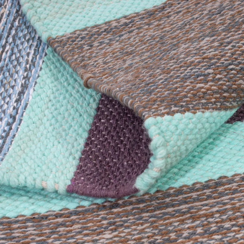 Kelim Modern Teppich 60x90cm - mehrfarbig