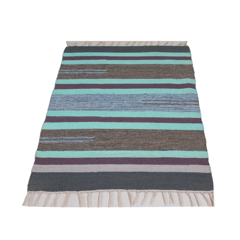 Kelim Modern Teppich 60x90cm - mehrfarbig