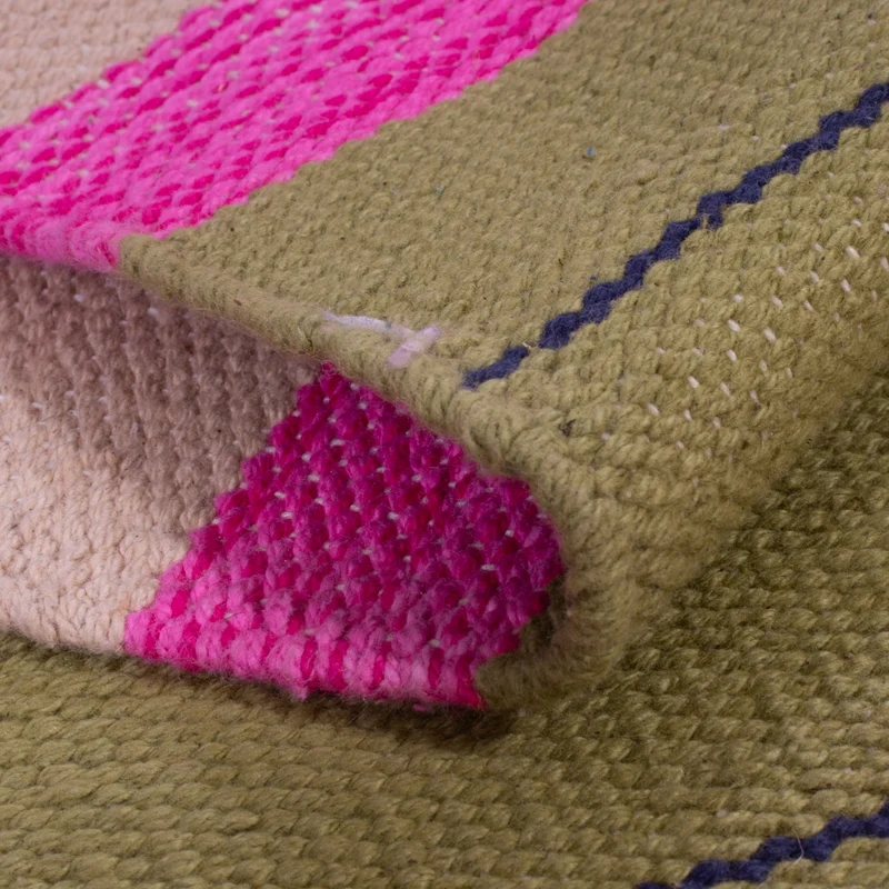 Kelim Modern Teppich 60x90cm - mehrfarbig