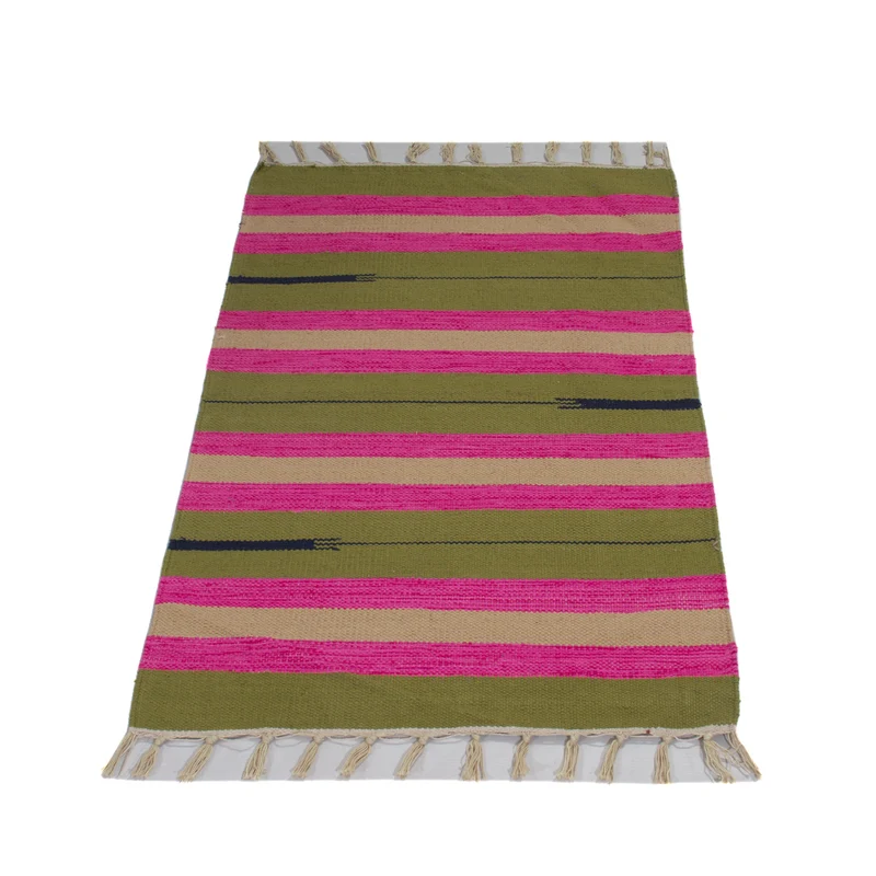 Kelim Modern Teppich 60x90cm - mehrfarbig