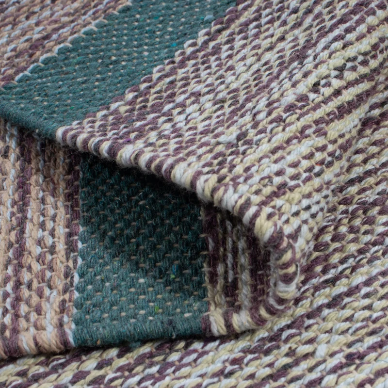 Kelim Modern Teppich 60x90cm - mehrfarbig
