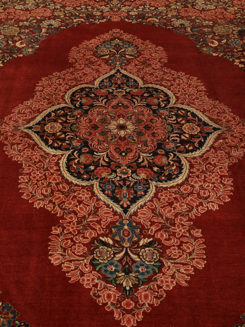 Mohadjeran · Handgeknüpft – 420x420 cm