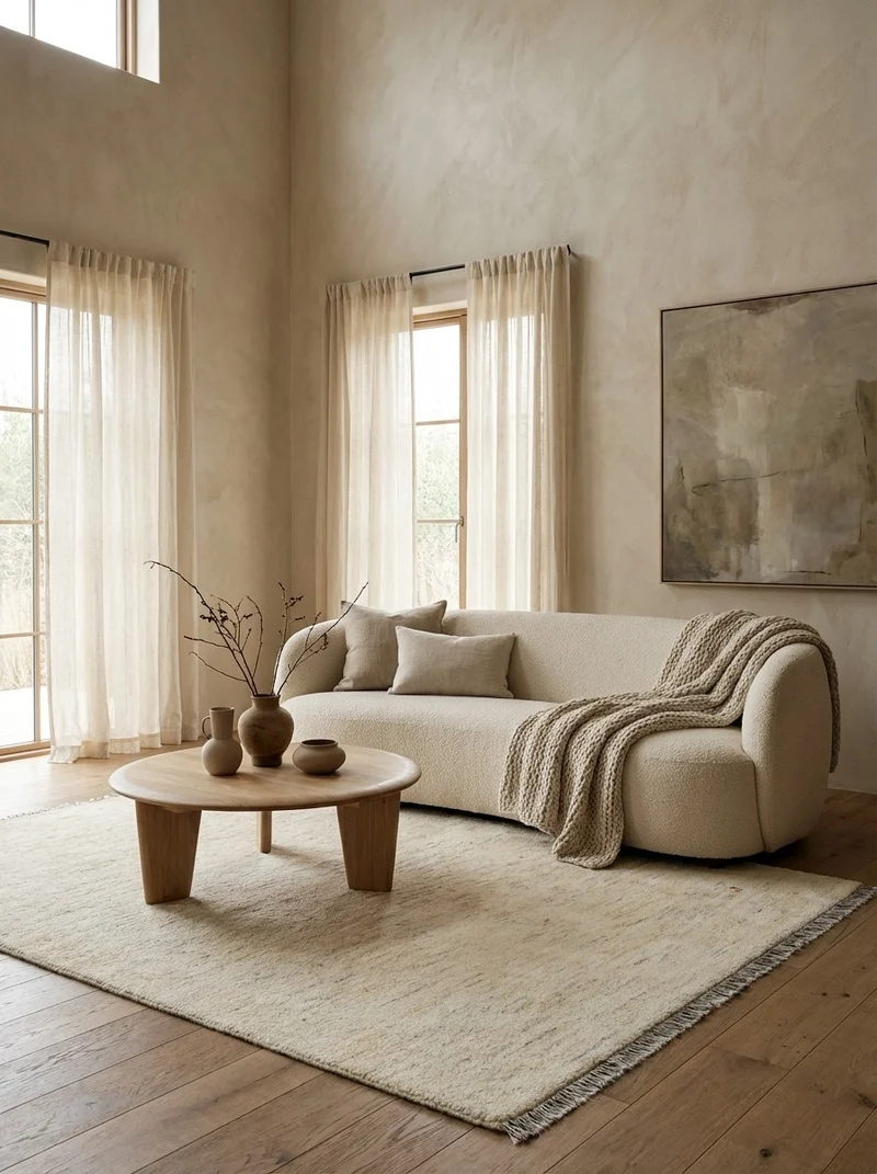 Gabbeh · Handgeknüpft – Beige, 247x174 cm