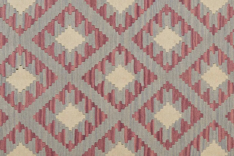 Kelim Gashgai · Handgewebt – Grau, 191x154 cm