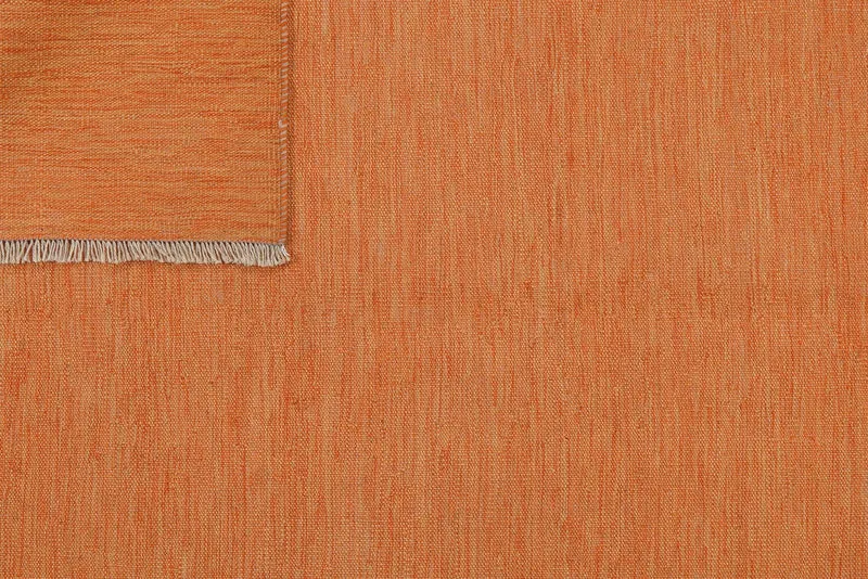 Kelim Gashgai · Handgewebt – Orange, 198x151 cm
