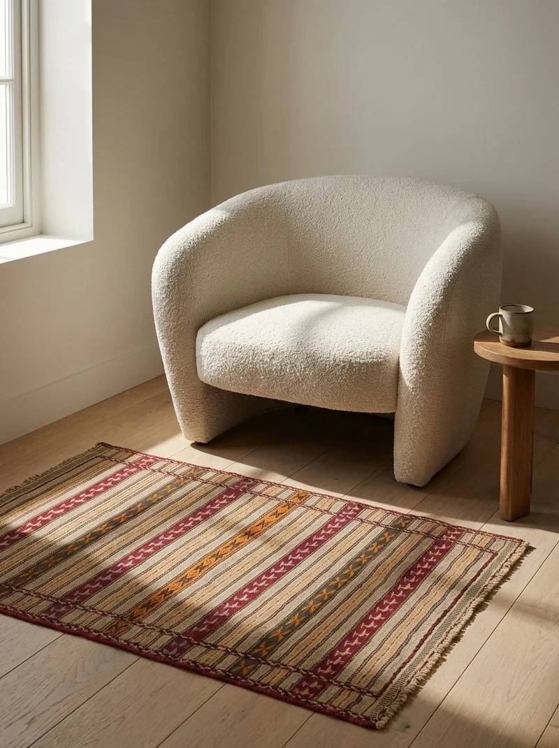 Kelim Kordi · Handgewebt – Beige, 150x97 cm