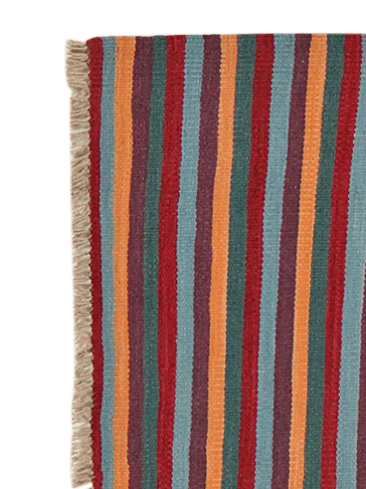 Kelim Gashgai · Handgewebt – Bunt, 208x72 cm