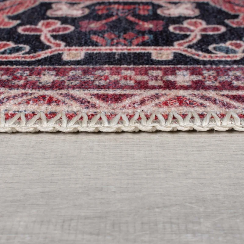 Waschbarer Teppich - Reido Traditinal Rot