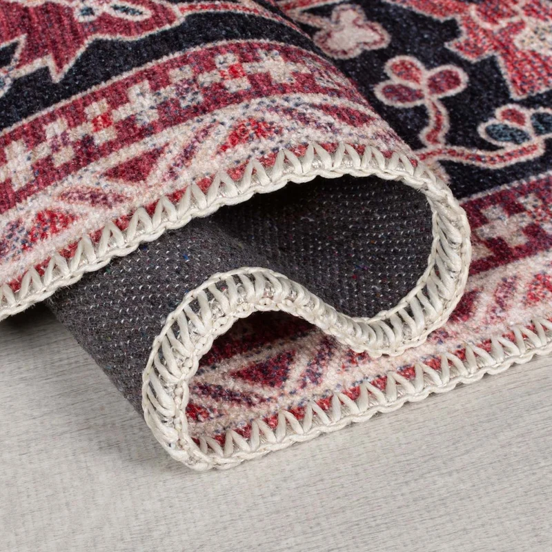 Waschbarer Teppich - Reido Traditinal Rot