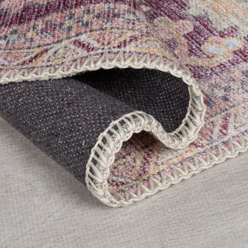 Waschbarer Teppich - Reido Traditional Rosa