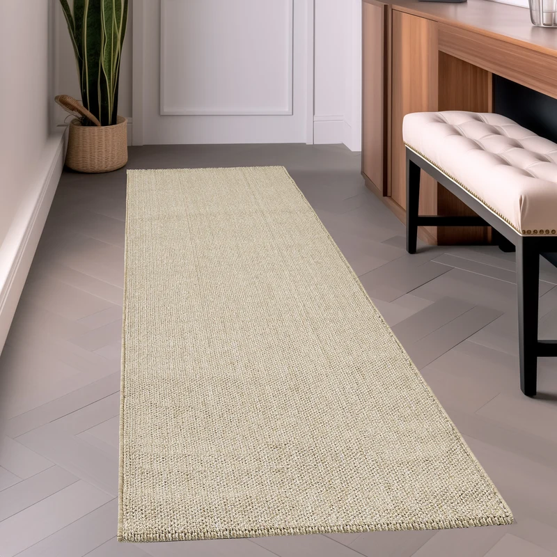 Carpettex Schlingenflor Teppich Einfarbig Weich Pflegeleicht