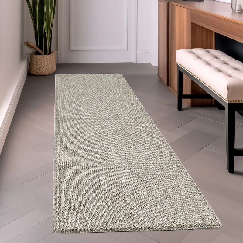 Carpettex Schlingenflor Teppich Einfarbig Weich Pflegeleicht