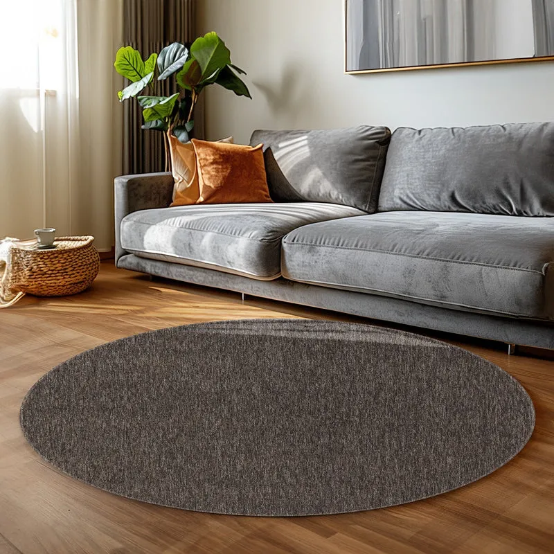 Carpettex Kurzflor Schlingenteppich Einfarbig Modern Pflegeleicht