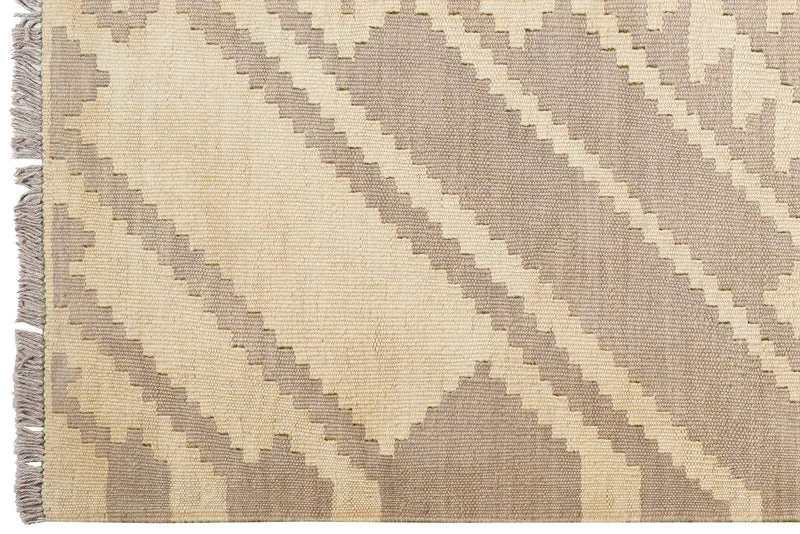 Kelim Gashgai · Handgewebt – Beige, 175x120 cm