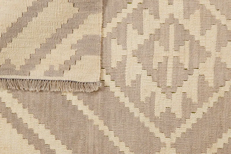 Kelim Gashgai · Handgewebt – Beige, 175x120 cm