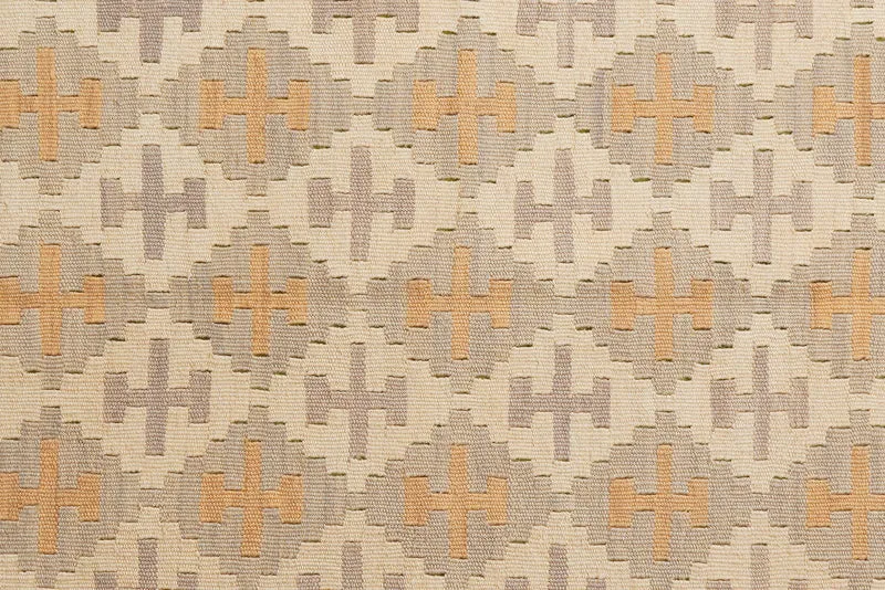 Kelim Gashgai · Handgewebt – Beige, 237x177 cm