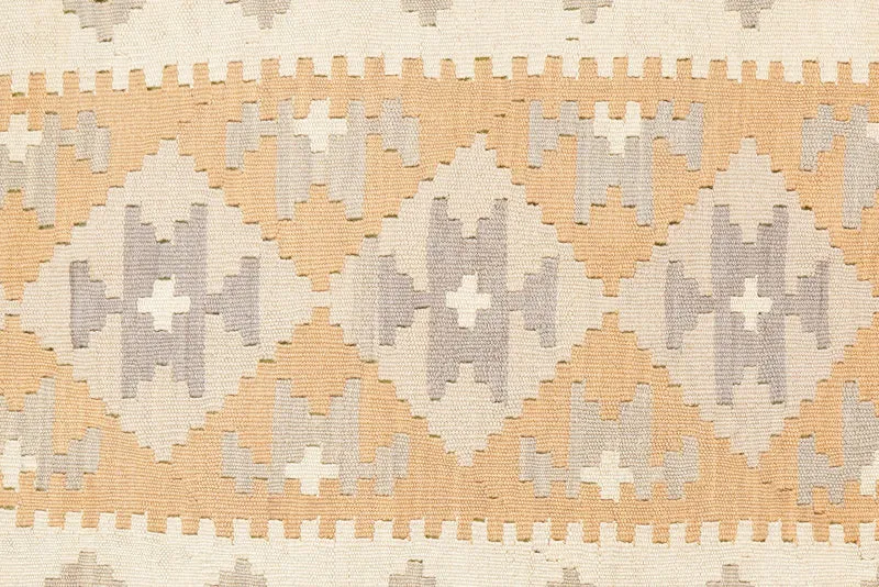 Kelim Gashgai · Handgewebt – Gelb, 174x122 cm