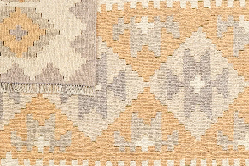 Kelim Gashgai · Handgewebt – Gelb, 174x122 cm