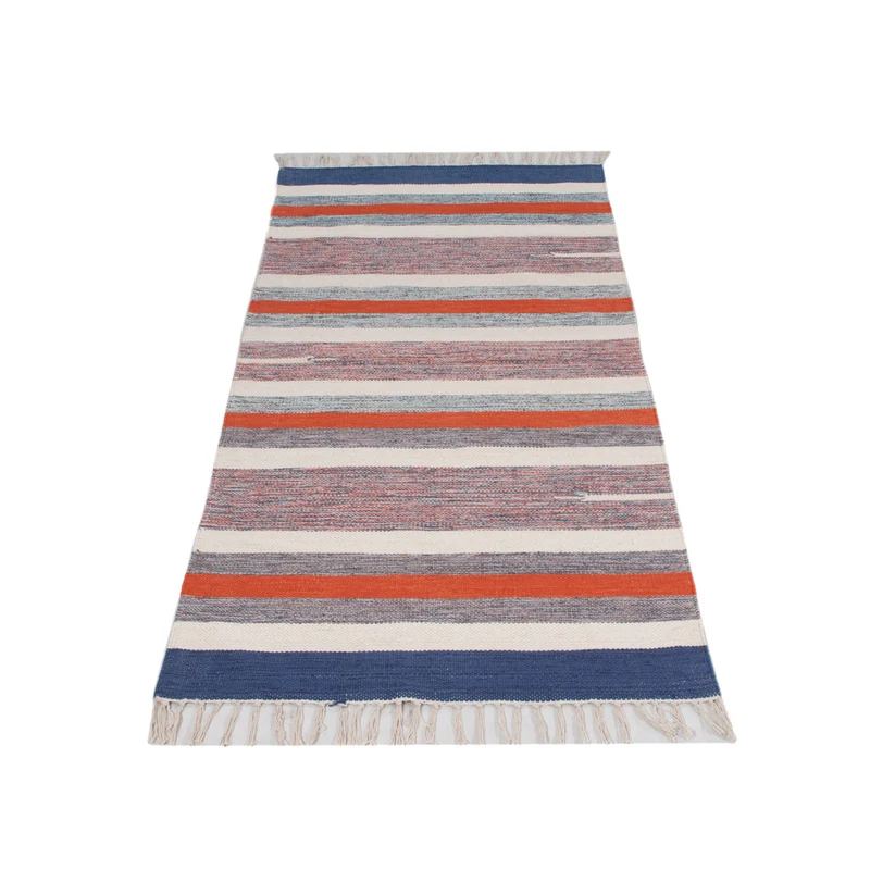 Kelim Modern Teppich 70x150cm - mehrfarbig