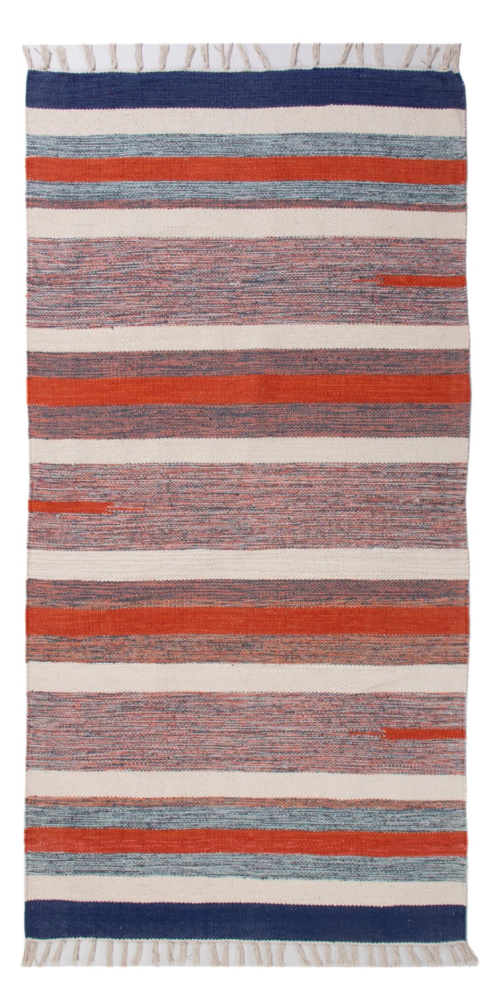 Kelim Modern Teppich 70x150cm - mehrfarbig