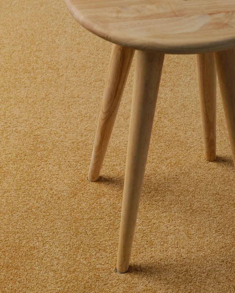 Kurzflorteppich Ocker Gelb "Freja" WECONhome Basics