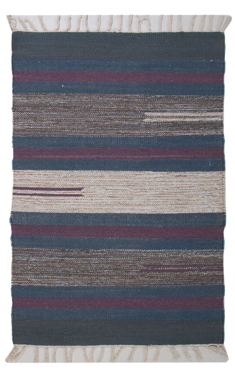 Kelim Modern Teppich 60x90cm - mehrfarbig