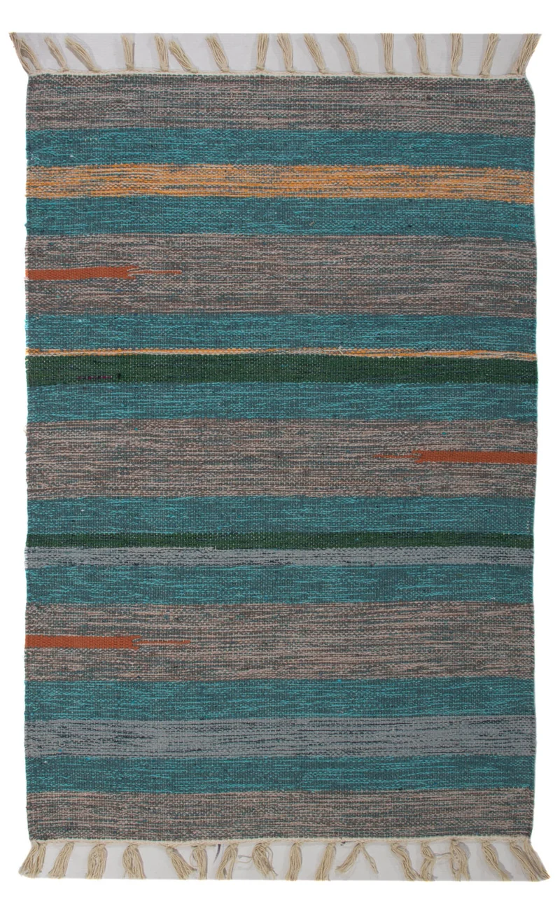 Kelim Modern Teppich 60x90cm - mehrfarbig