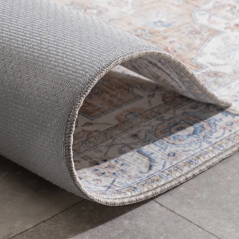Waschbarer Läufer - Domingo Mandala Beige