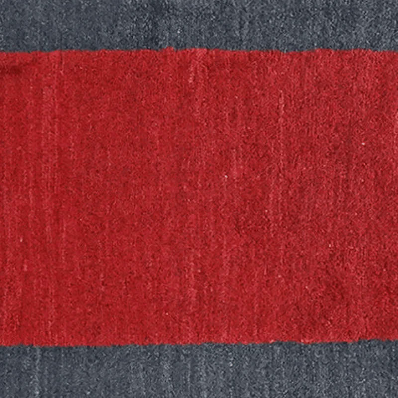 Gabbeh · Handgeknüpft – Rot, 395x78 cm