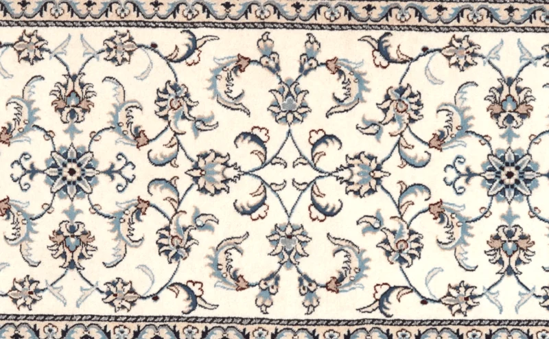Nain 12La · Handgeknüpft – Beige, 285x78 cm